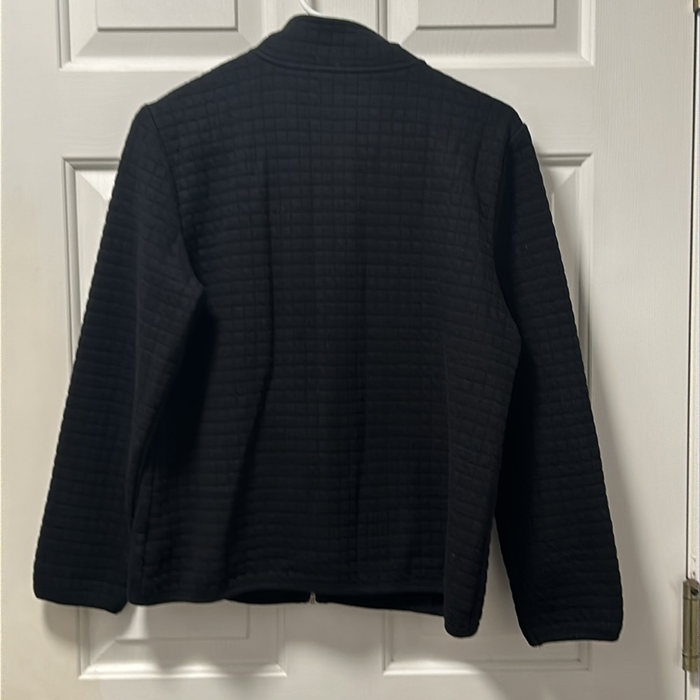 Karen Scott Sport Women’s Mock Neck Full Zip Jacket Size Medium - Picture 5 of 10